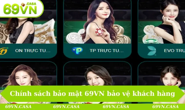 Chính sách bảo mật 69VN bảo vệ quyền lợi, sự riêng tư của khách hàng