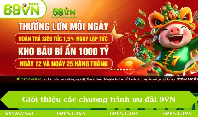 Khuyến mãi 69VN 3 Giới thiệu các chương trình ưu đãi 9VN